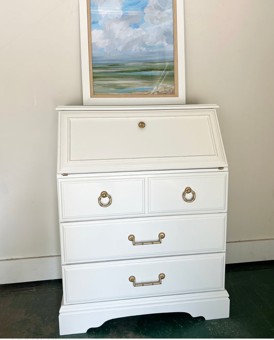 Lacquered Secretary Desk - #09K31
