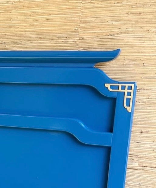 Bassett Pagoda Top Queen Headboard #01A95