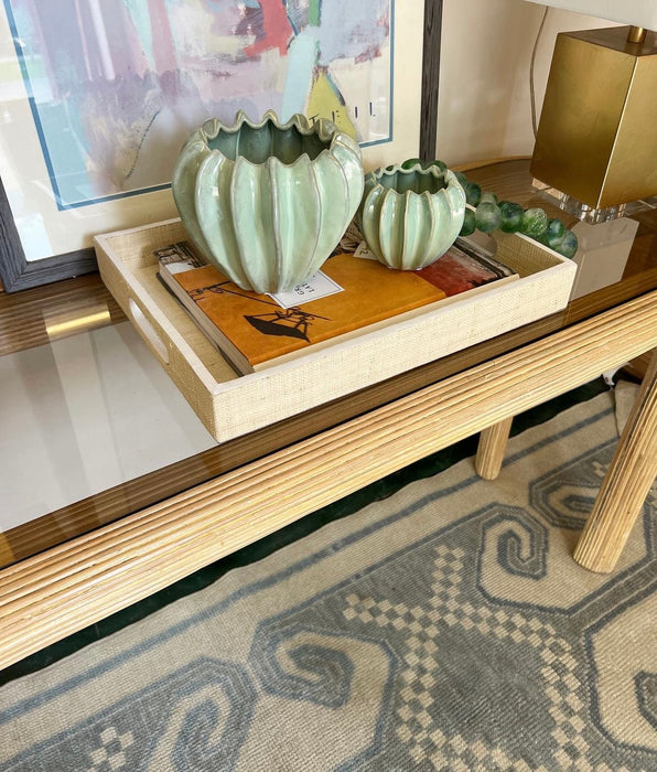 Reed Console Table - #07C07