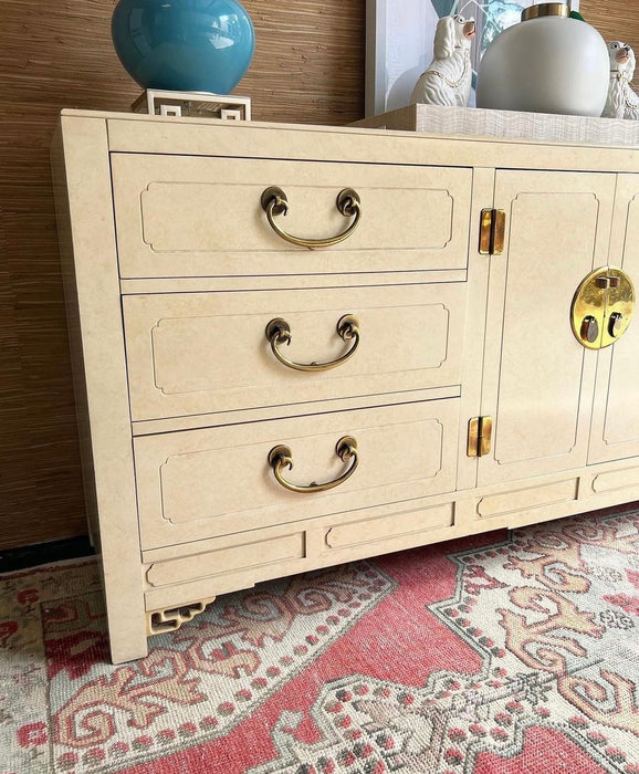 Vintage White Furniture Co Credenza- #02C10