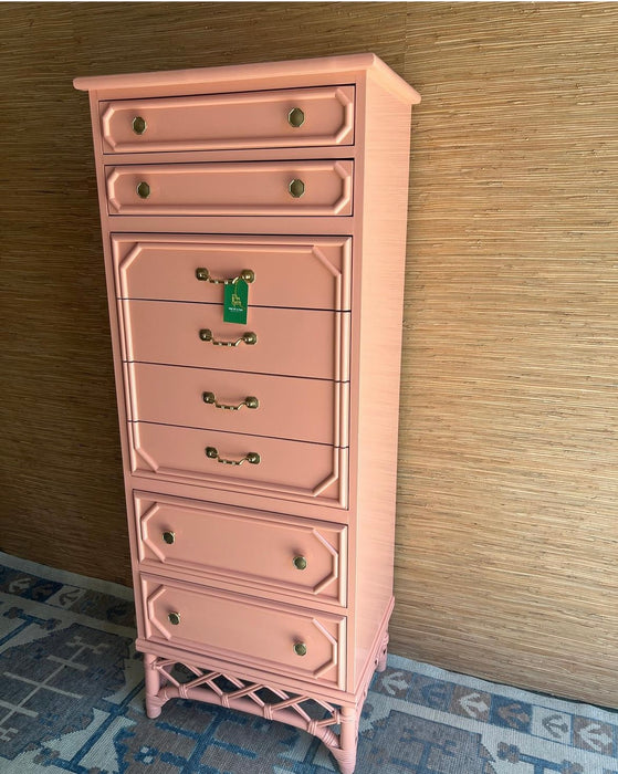 Lacquered Ficks Reed Lingerie Chest - #03M99