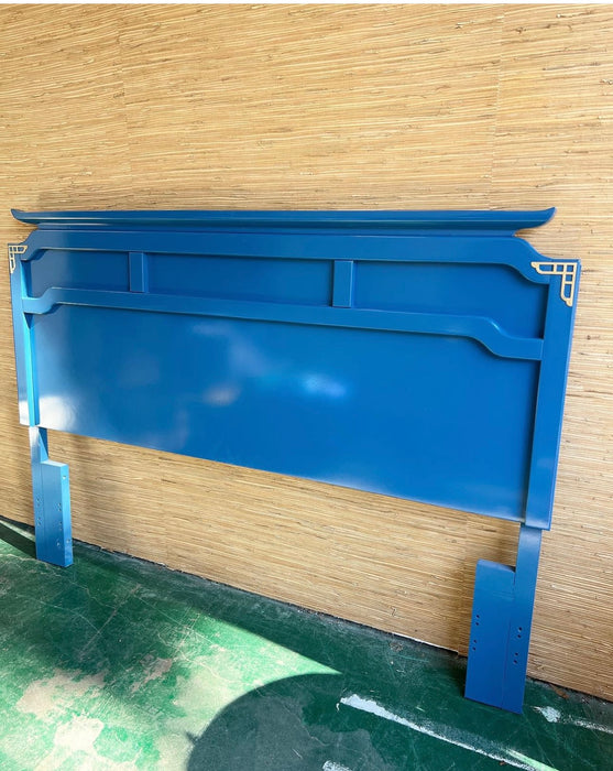 Bassett Pagoda Top Queen Headboard #01A95