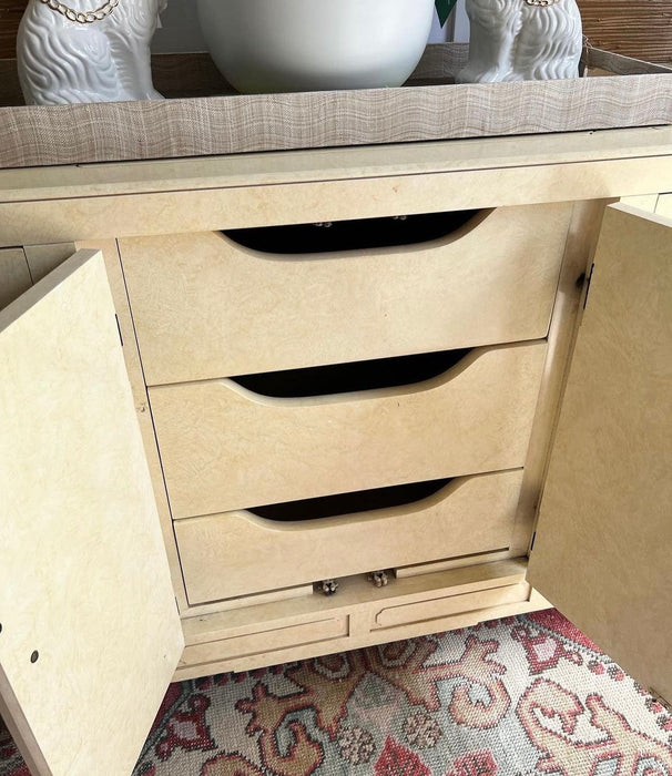 Vintage White Furniture Co Credenza- #02C10