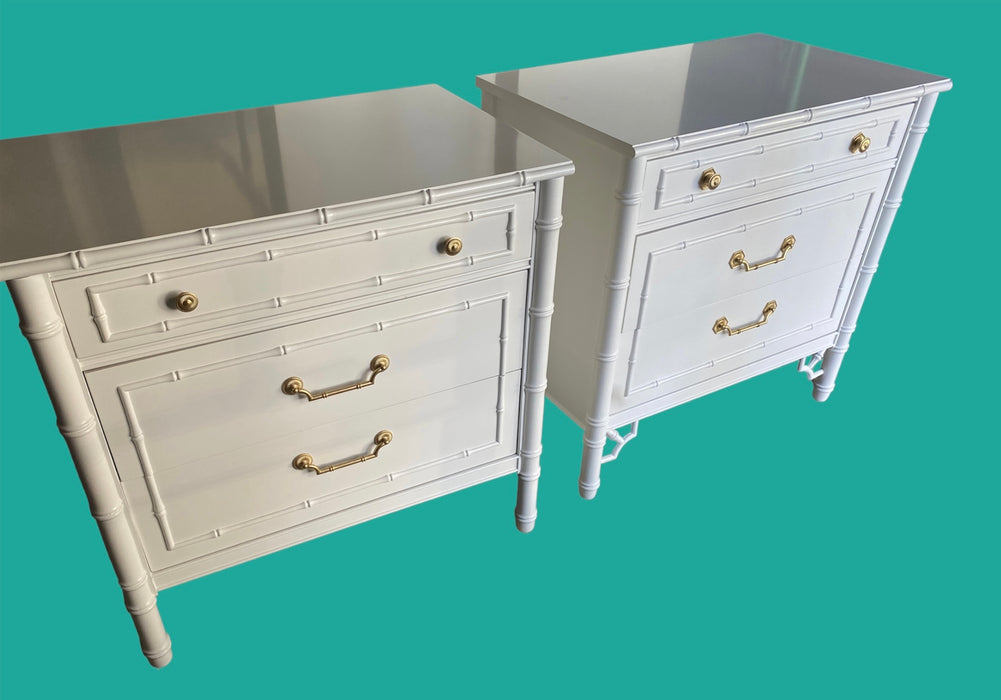 Pair of Thomasville 3 Drawer Chests