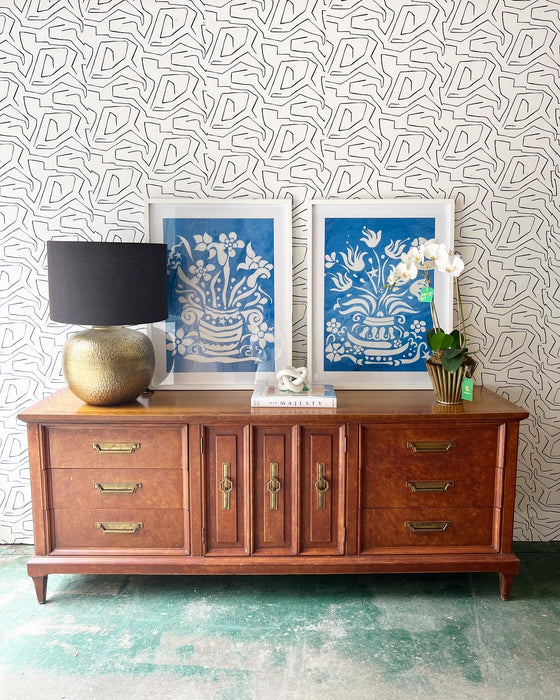 Thomasville 9 Drawer Dresser