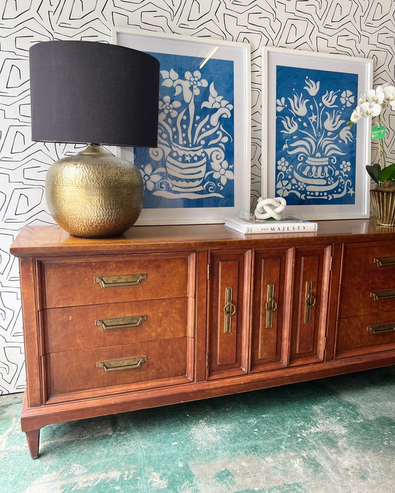 Thomasville 9 Drawer Dresser