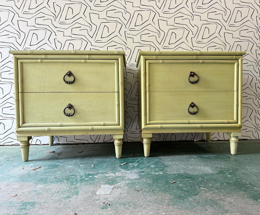 Pair of Vintage Nightstands- #05C01