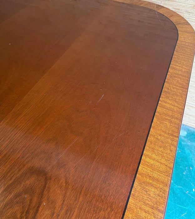 Traditional Mahogany Claw Foot Dining Table - #12B18
