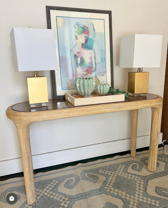 Reed Console Table - #07C07