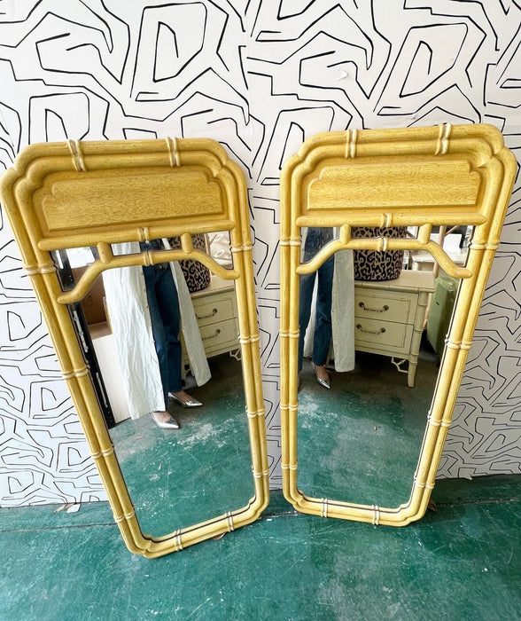 Pair of Vintage Tall Mirrors - #02C01