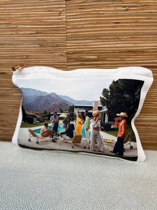 Palm Springs Zip Pouch