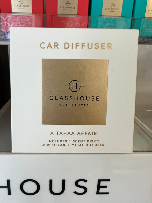 Glasshouse Car Diffuser Kit