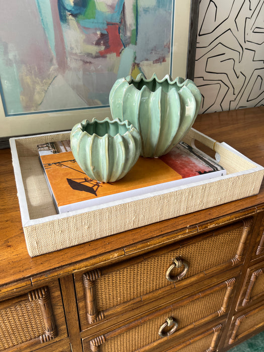 Grasscloth Tray