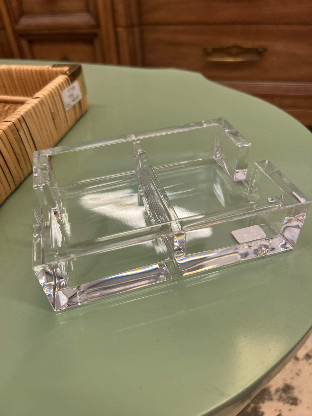 Acrylic Playing Card Holder One of a Find Charleston