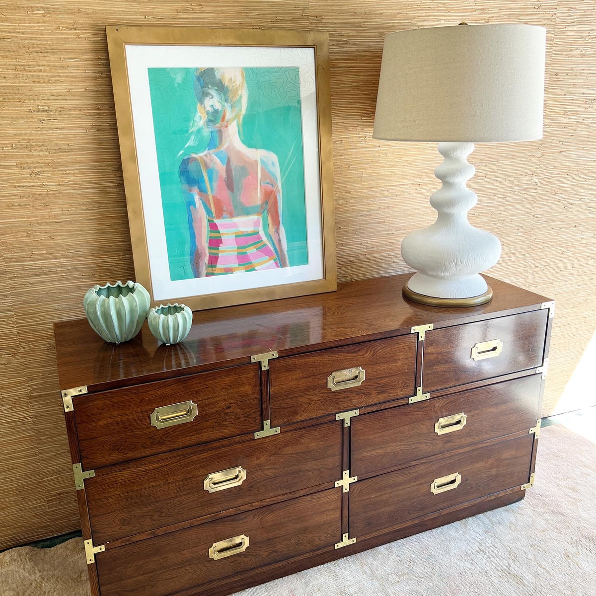 7 Drawer Bernhardt Campaign Chest