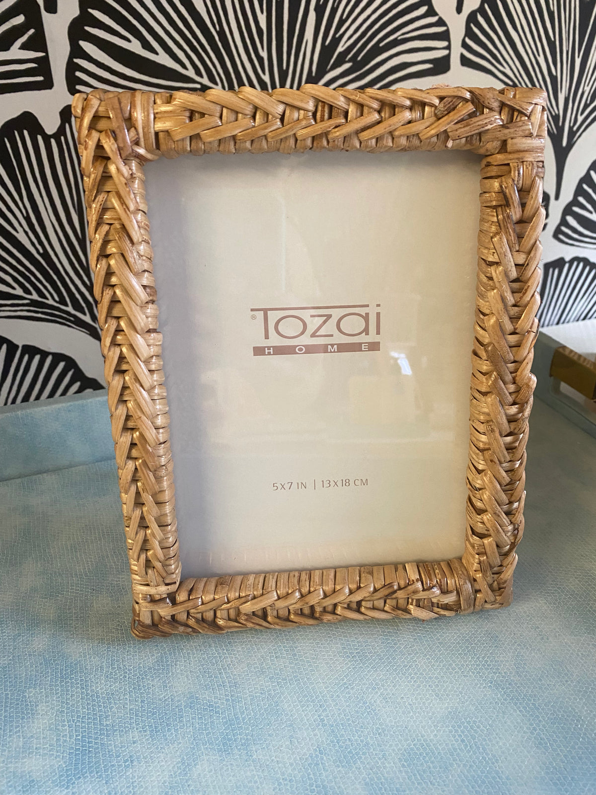 Woven Rattan Photo Frame – One of a Find Charleston