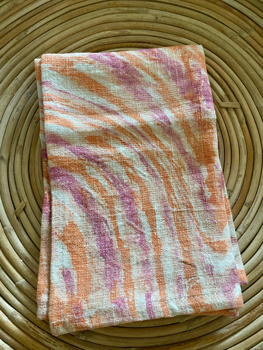 Sherbet Swirl Cotton Napkins