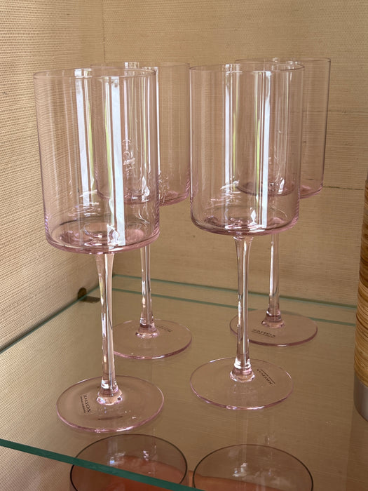 Spring Color Wine Glasses