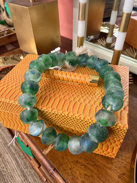 Large Decorative Glass Beads